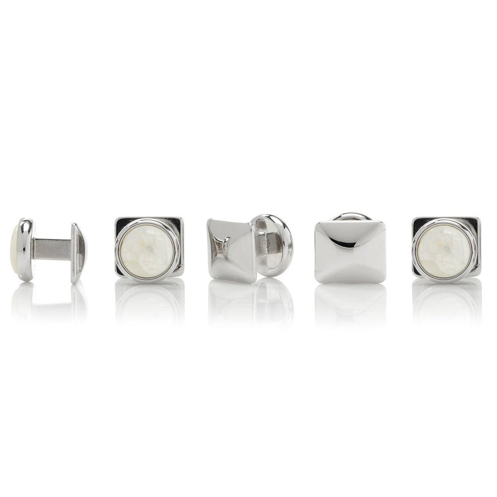 Mosaic Mother of Pearl 5-Stud Set | Stud Set | Wiccan Center