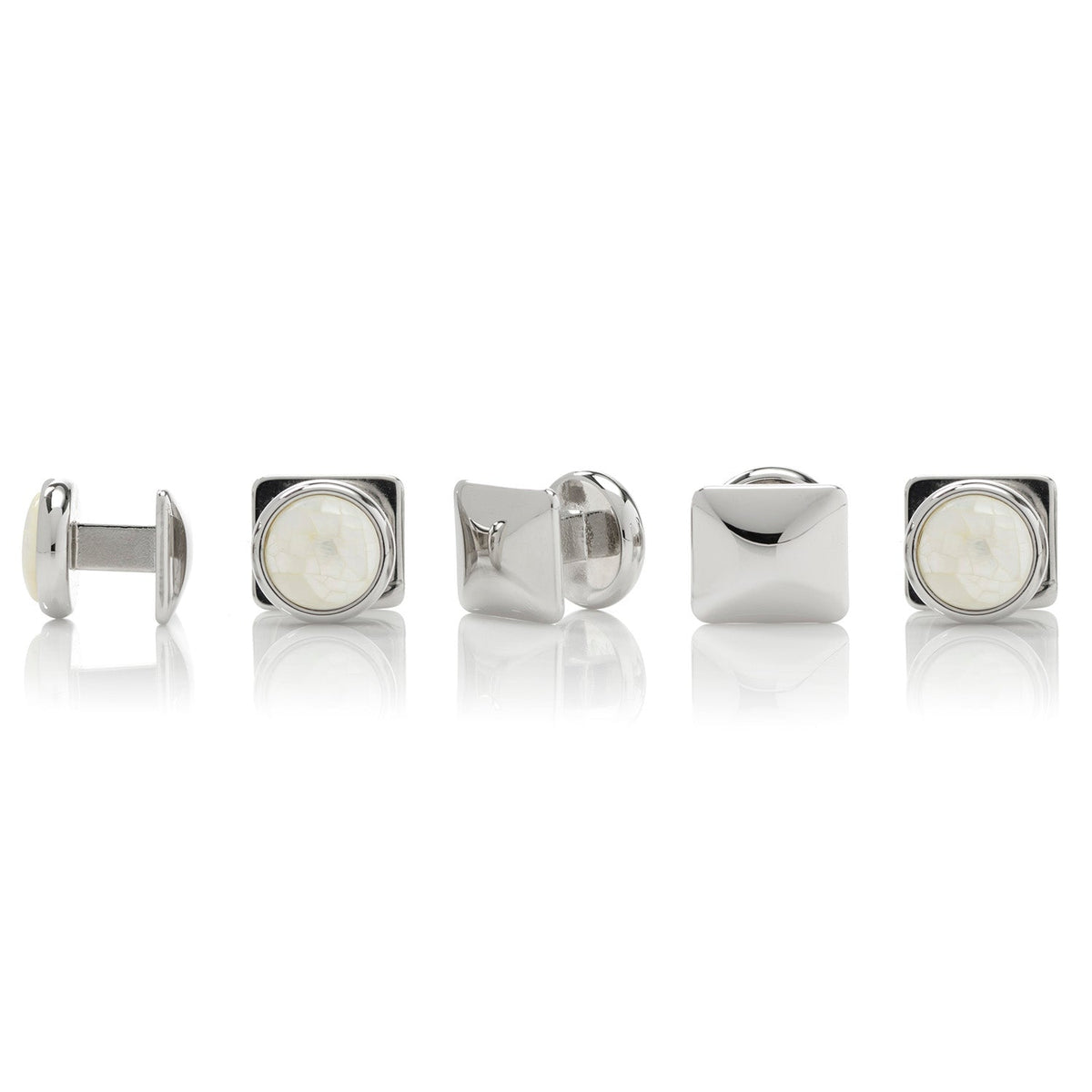 Mosaic Mother of Pearl 5-Stud Set | Stud Set | Wiccan Center