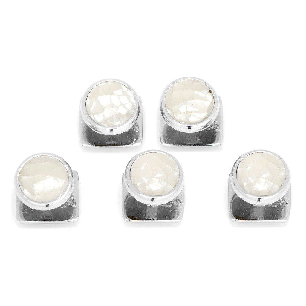 Mosaic Mother of Pearl 5-Studs | Studs | Wiccan Center