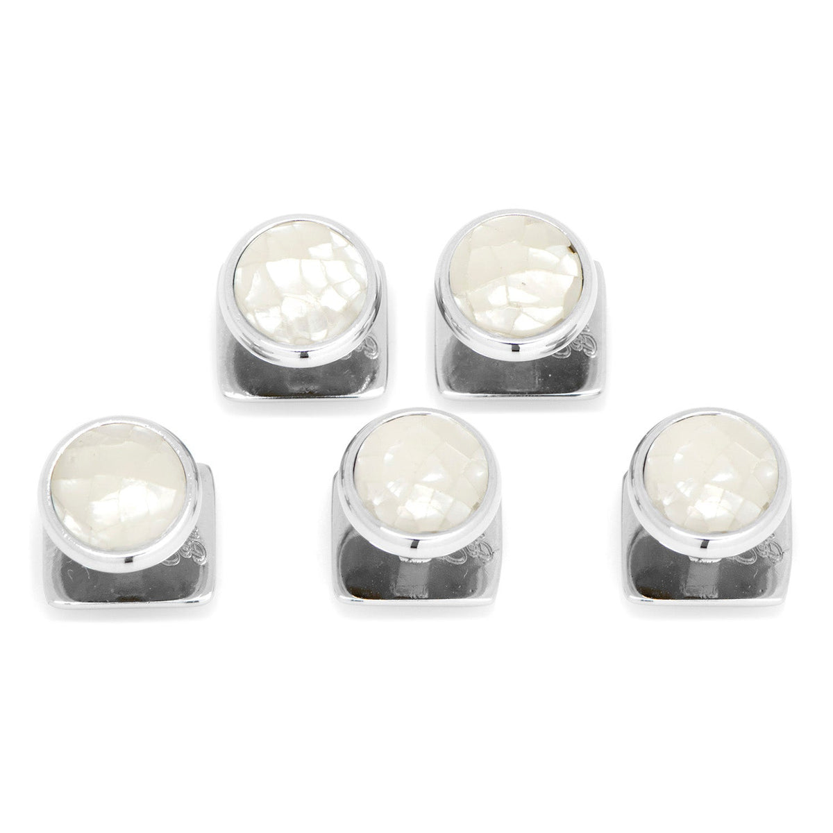 Mosaic Mother of Pearl 5-Studs | Studs | Wiccan Center