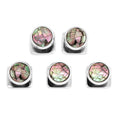 Mosaic Smoke Mother of Pearl 5-Studs | Studs | Wiccan Center