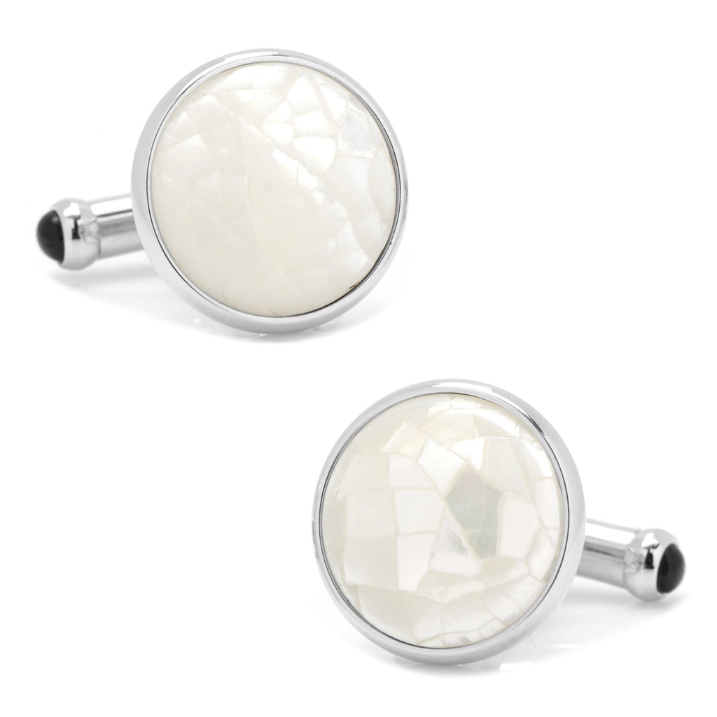 Mosaic Mother of Pearl Cufflinks | Cufflinks | Wiccan Center