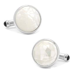 Mosaic Mother of Pearl Cufflinks | Cufflinks | Wiccan Center