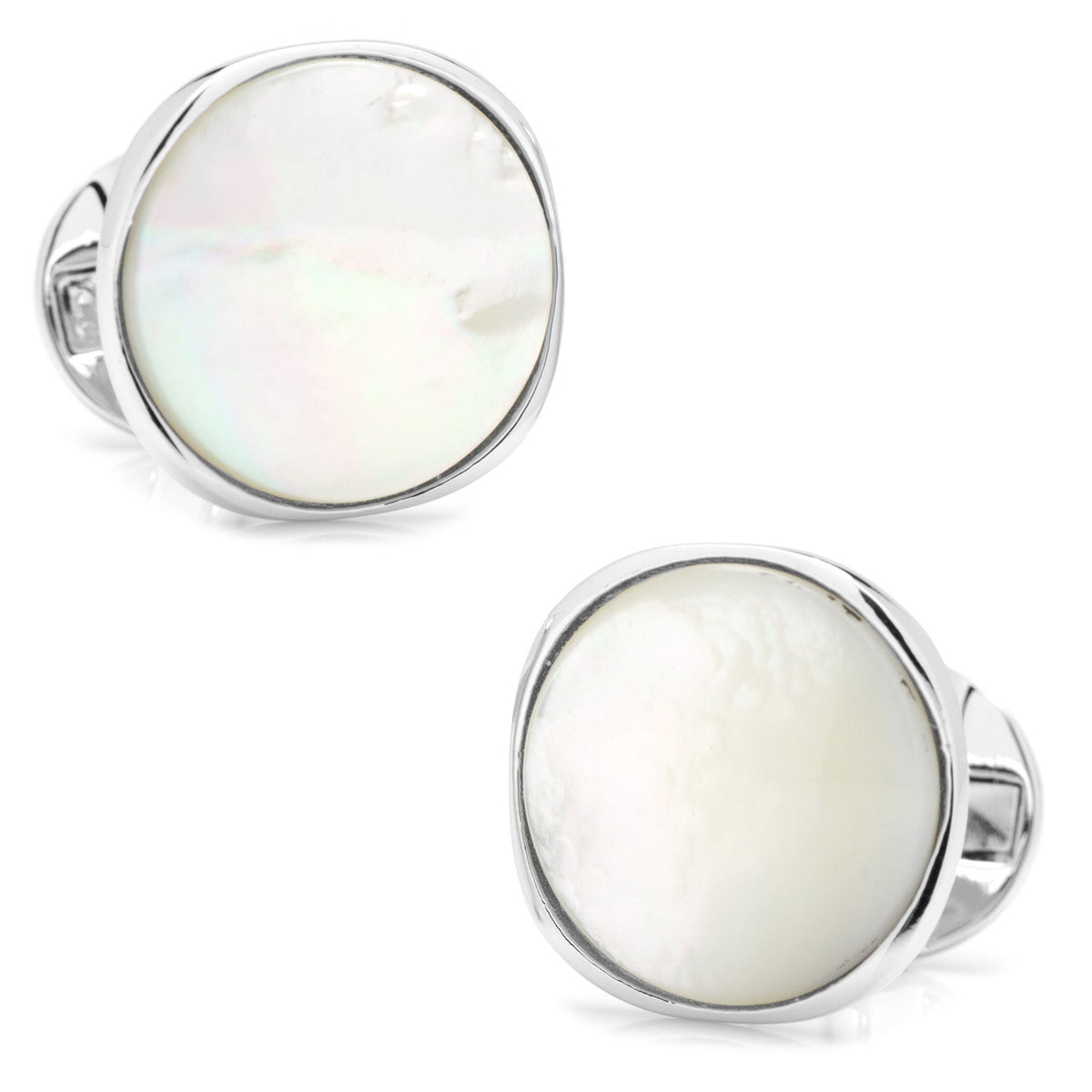 Sterling Silver Classic Formal Mother of Pearl 5-Stud Set | Stud Set | Wiccan Center