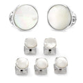 Sterling Silver Classic Formal Mother of Pearl 5-Stud Set | Stud Set | Wiccan Center
