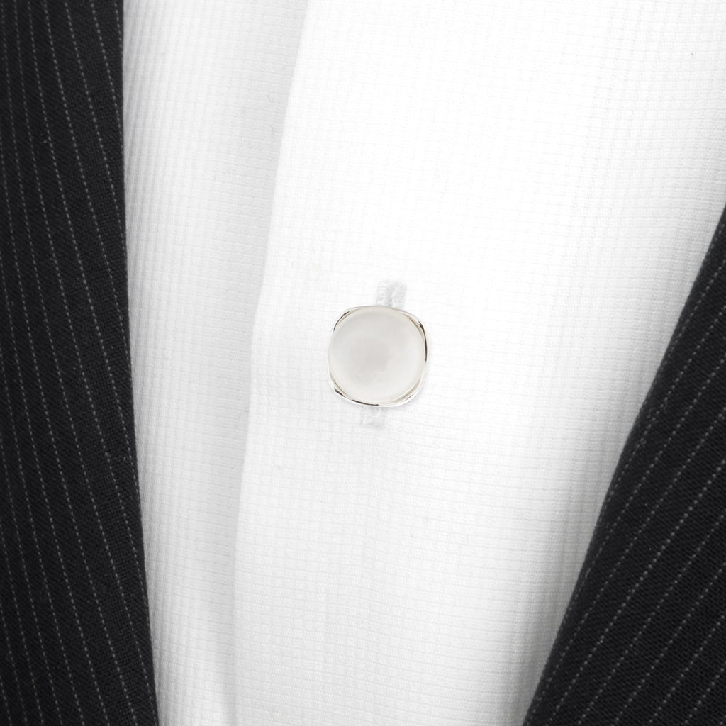 Sterling Silver Classic Formal Mother of Pearl 5-Studs | Studs | Wiccan Center