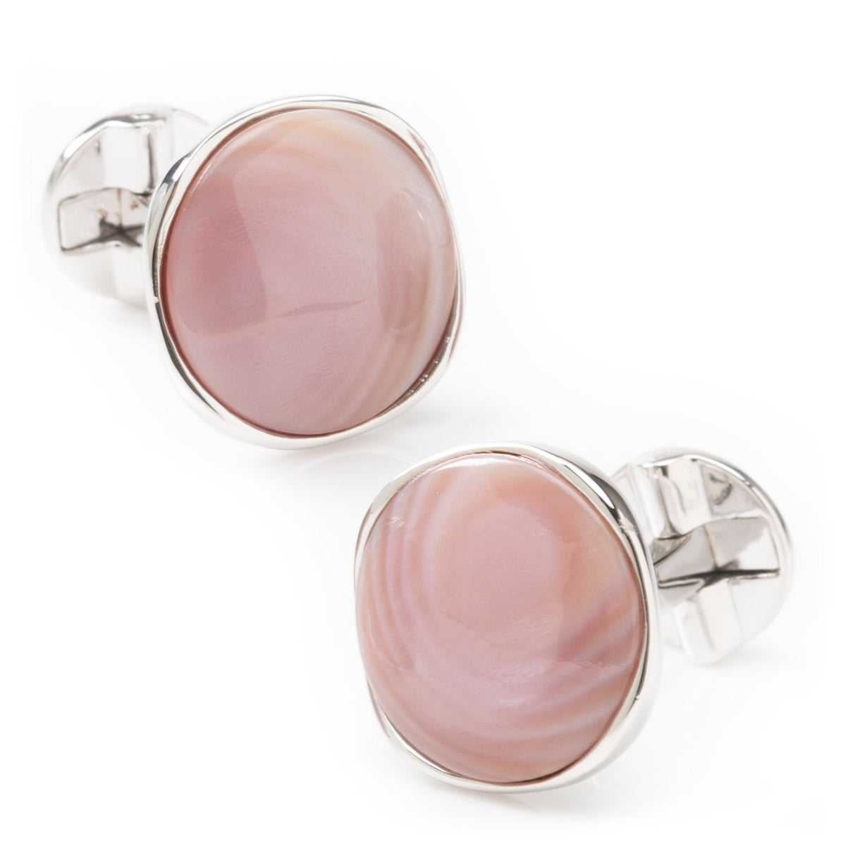 Sterling Silver Classic Formal Pink Mother of Pearl 5-Stud Set | Stud Set | Wiccan Center