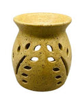 Beige Ceramic Oil Diffuser 3.75" | Burner | Wiccan Center