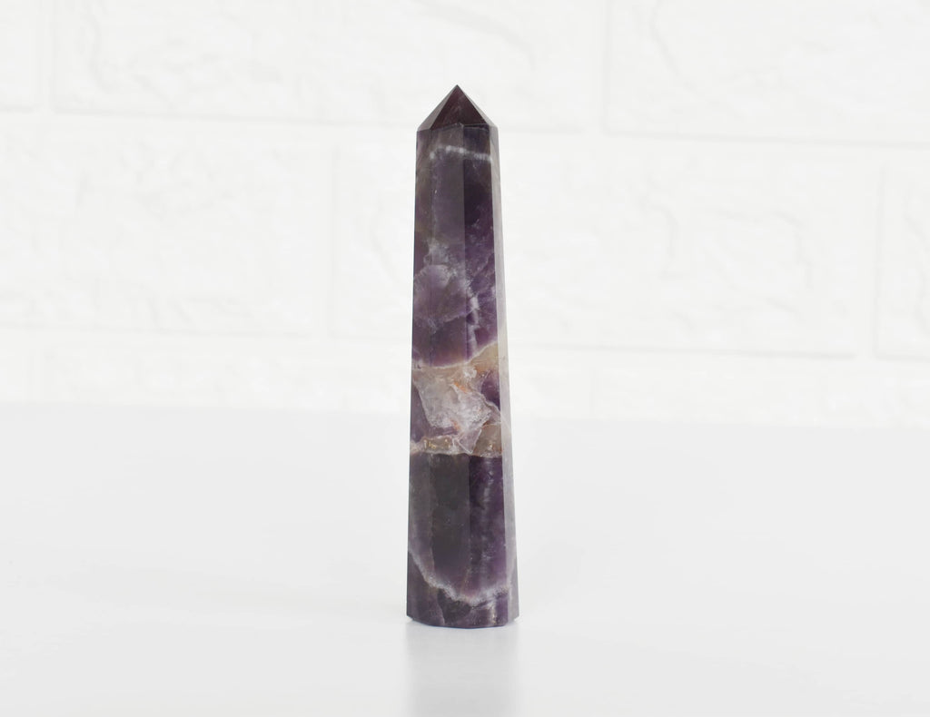 Pack of 3 Natural Crystal Tower Points, Genuine Quartz Crystal Wands | | Wiccan Center