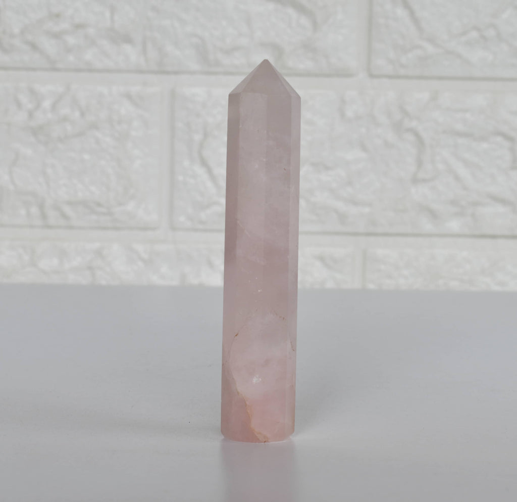 Pack of 3 Natural Crystal Tower Points, Genuine Quartz Crystal Wands | | Wiccan Center