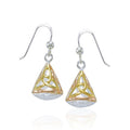Celtic Triquetra Filigree Earrings OTE683