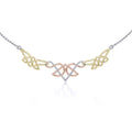 Celtic Knotwork Three Tone Necklace OTN003