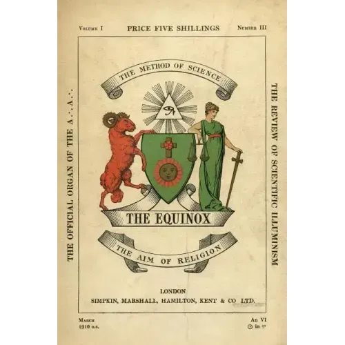 The Equinox: Keep Silence Edition, Vol. 1, No. 3 - Hardcover | Books | Wiccan Center