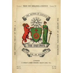 The Equinox: Keep Silence Edition, Vol. 1, No. 7 - Hardcover | Books | Wiccan Center