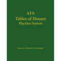 Tables of Houses Placidus System