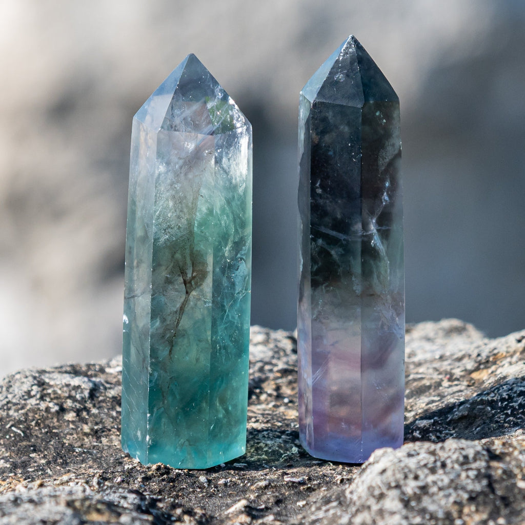 Fluorite Tower | Crystals | Wiccan Center