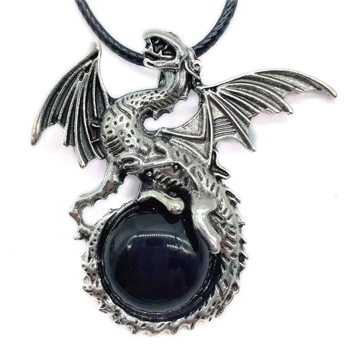 Crystal Circle Dragon Necklaces | necklace | Wiccan Center