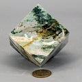 Ocean Jasper Crystal Cut Corner Cube Polished | Cubes | Wiccan Center