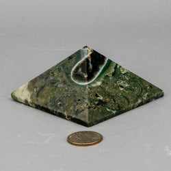 Ocean Jasper Crystal Pyramid | Pyramids | Wiccan Center