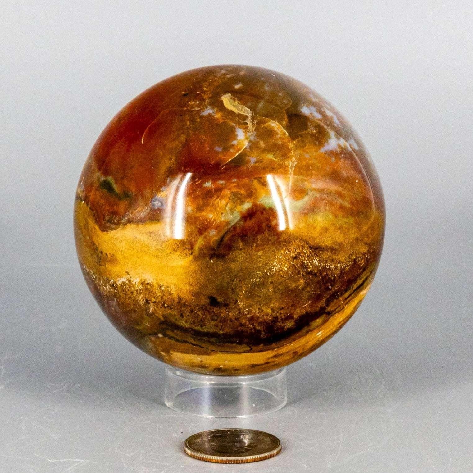 Ocean Jasper Sphere | 80mm 692g Polished Crystal Ball