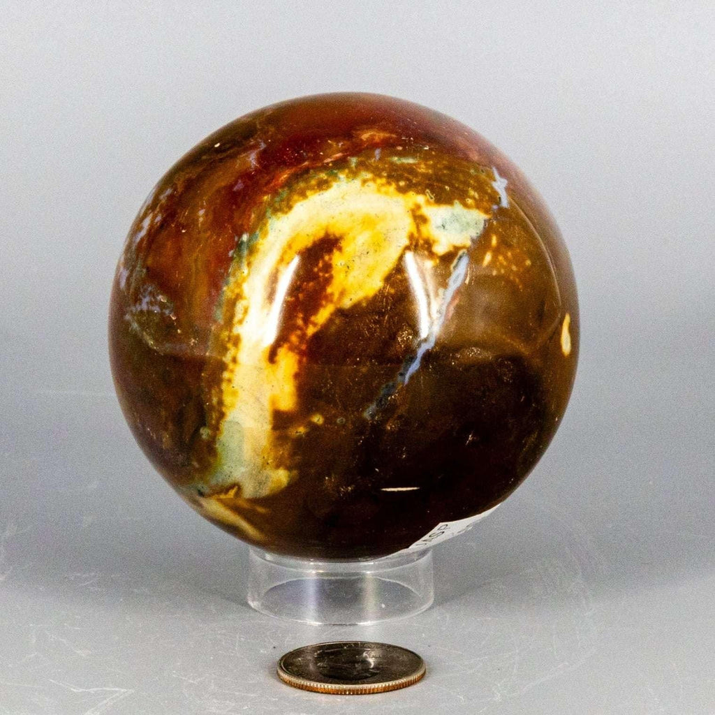 Ocean Jasper Sphere | 80mm 692g Polished Crystal Ball