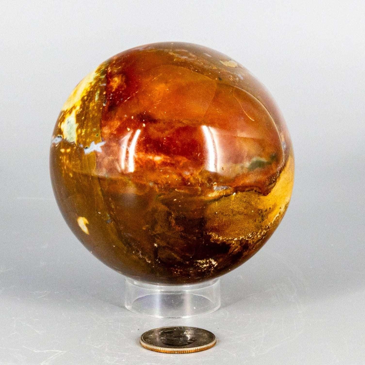 Ocean Jasper Sphere | 80mm 692g Polished Crystal Ball