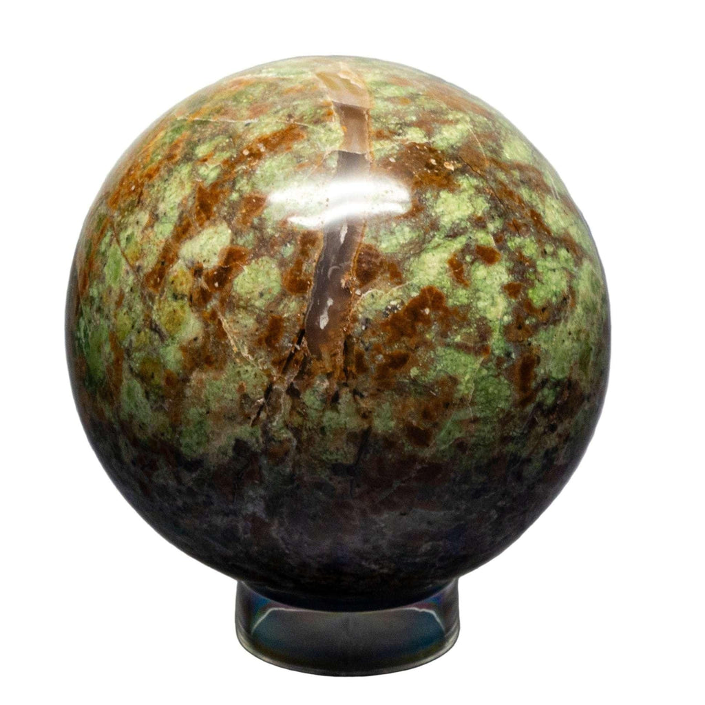 Olive Opal Sphere 75-76mm | Spheres | Wiccan Center