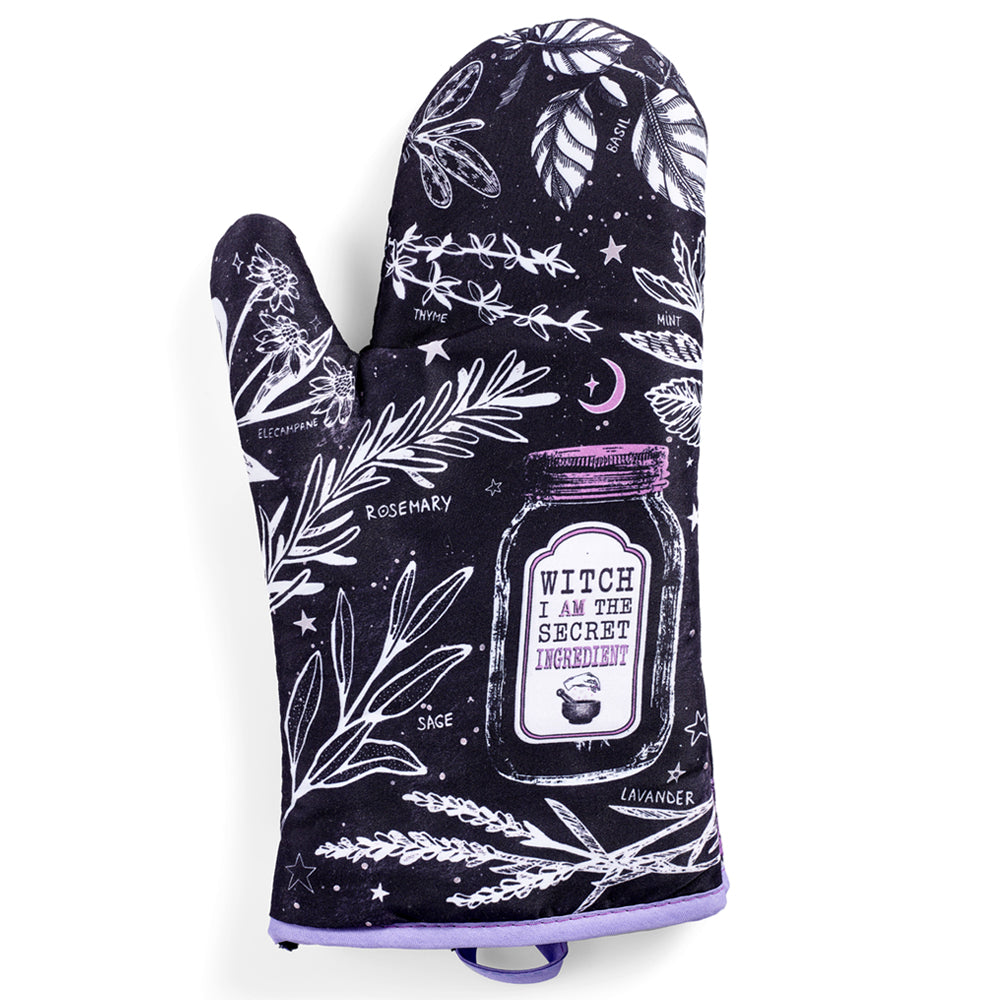Kitchen Witch Oven Mitt Set | Kitchen | Wiccan Center