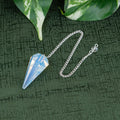 Opalite Faceted Pendulum | Religious Items | Wiccan Center