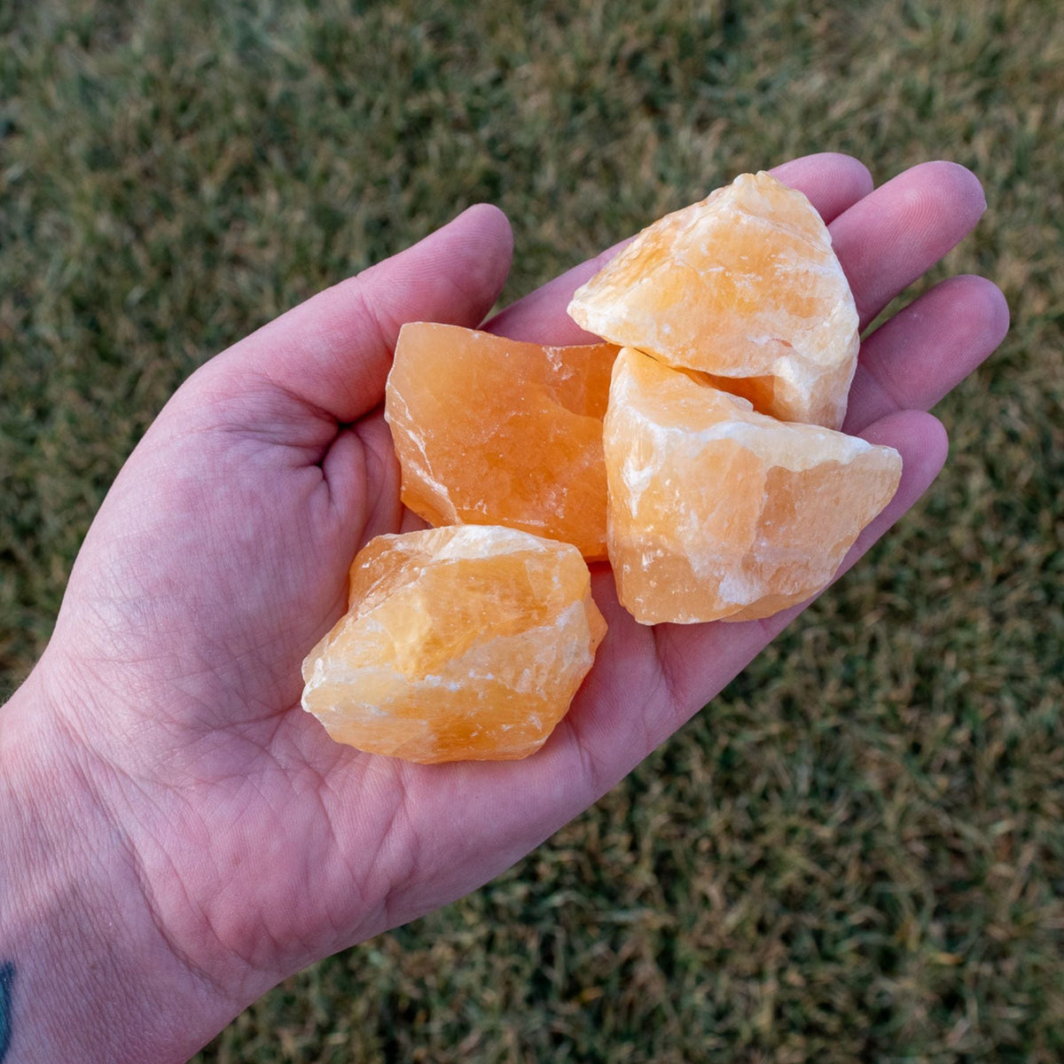 Orange Calcite Raw 1lb