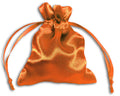 Orange Satin Pouch | Satin Bags | Wiccan Center