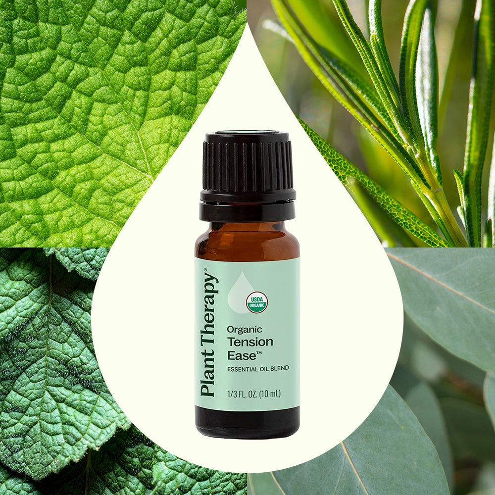 Planet Therapy Organic Tension Ease Essential Oil - 10 Ml