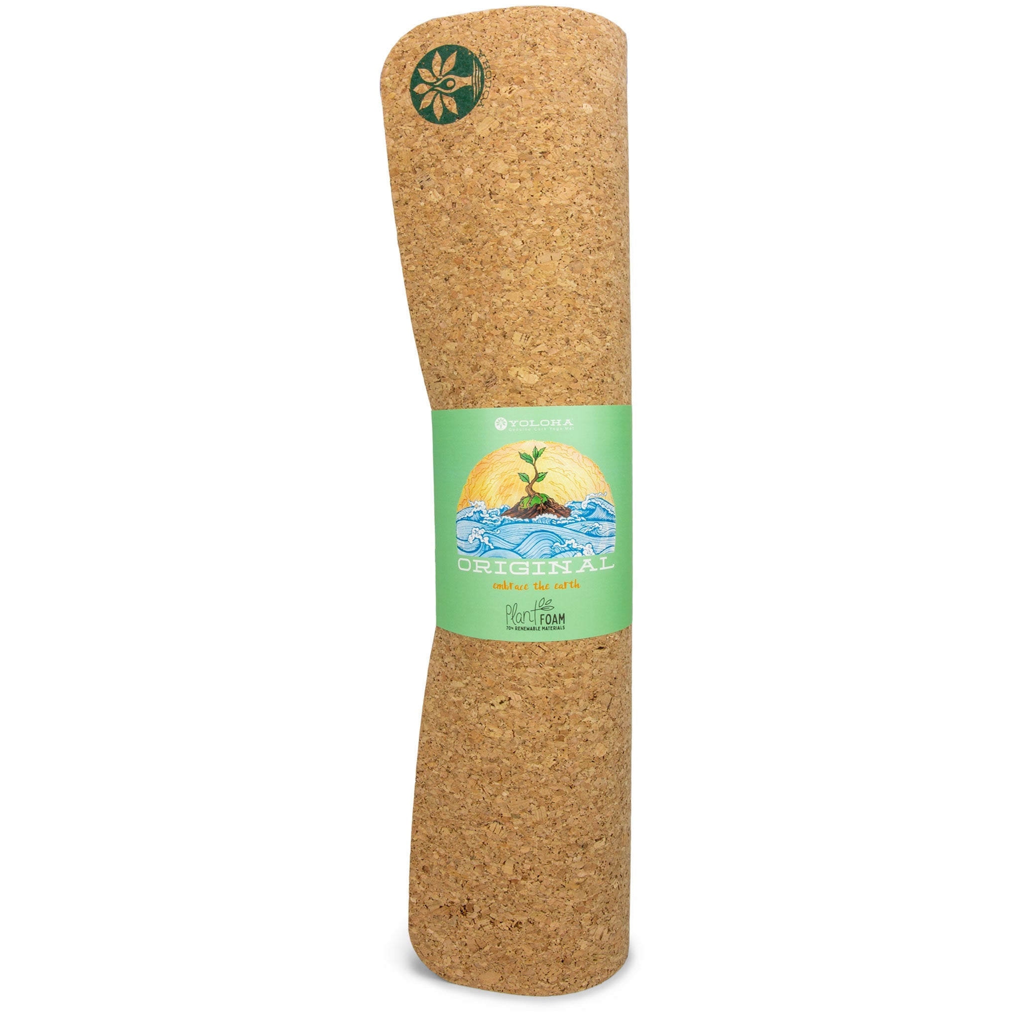 Pond Of Harmony Original Cork Yoga Mat | Yoga & Pilates Mats | Wiccan Center