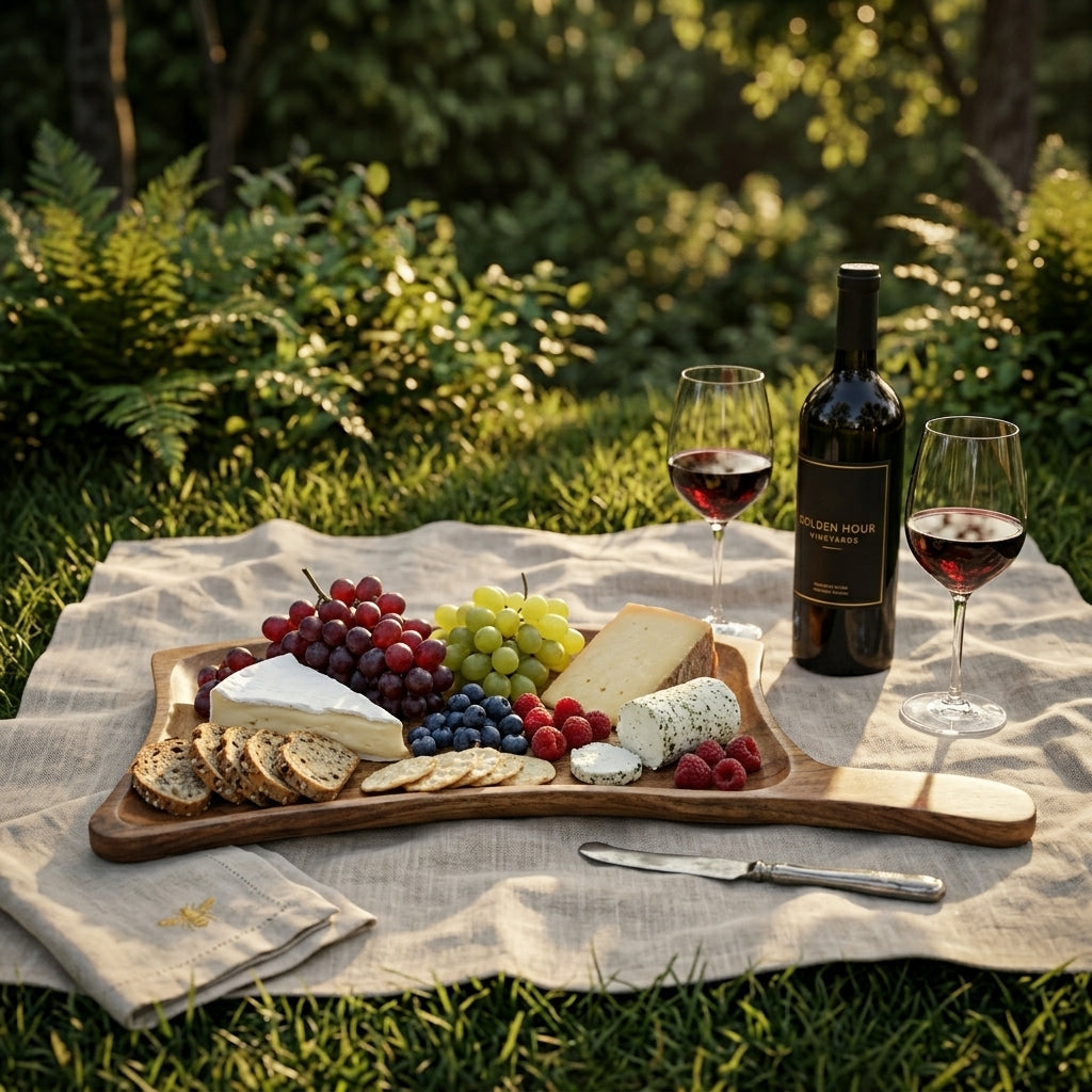 Axe Shape Mango Wood Platter