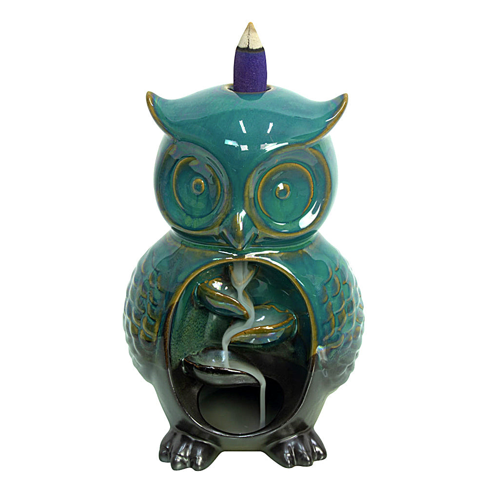Owl Ceramic Backflow Incense Burner | Incense Burner | Wiccan Center