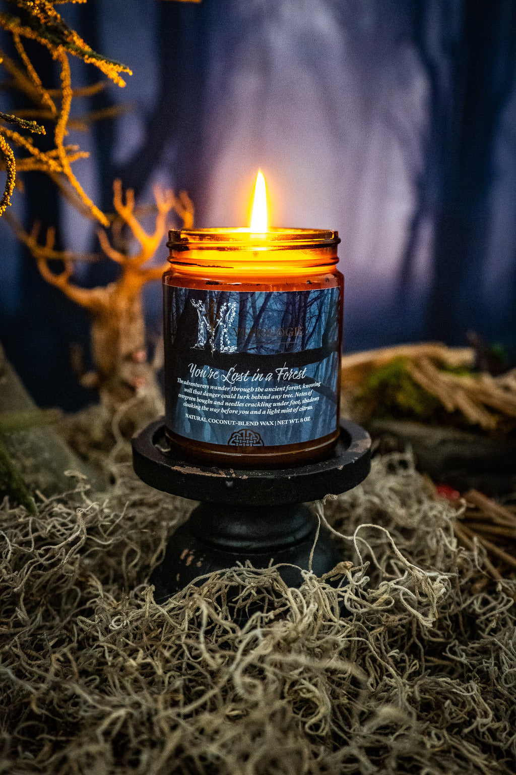 You're Lost in a Forest | Candle | Wiccan Center