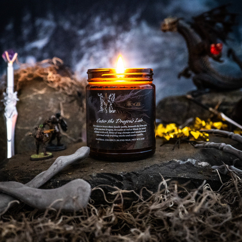 Enter the Dragon's Lair | Candle | Wiccan Center