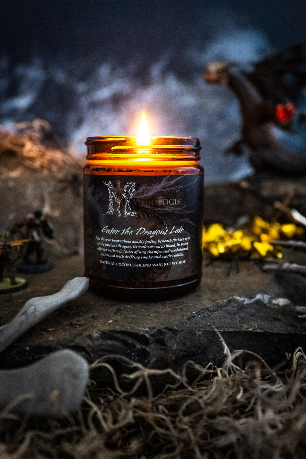 Enter the Dragon's Lair | Candle | Wiccan Center