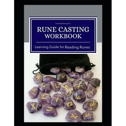 Rune Casting Workbook: Learning Guide for Reading Runes - Paperback | Books | Wiccan Center
