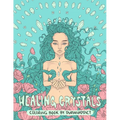 Healing Crystals Coloring Book - Paperback | Books | Wiccan Center