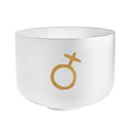 12" Planetary Tuned Crystal Singing Bowl, Earth Platonic Year 172.06 Hz | | Wiccan Center