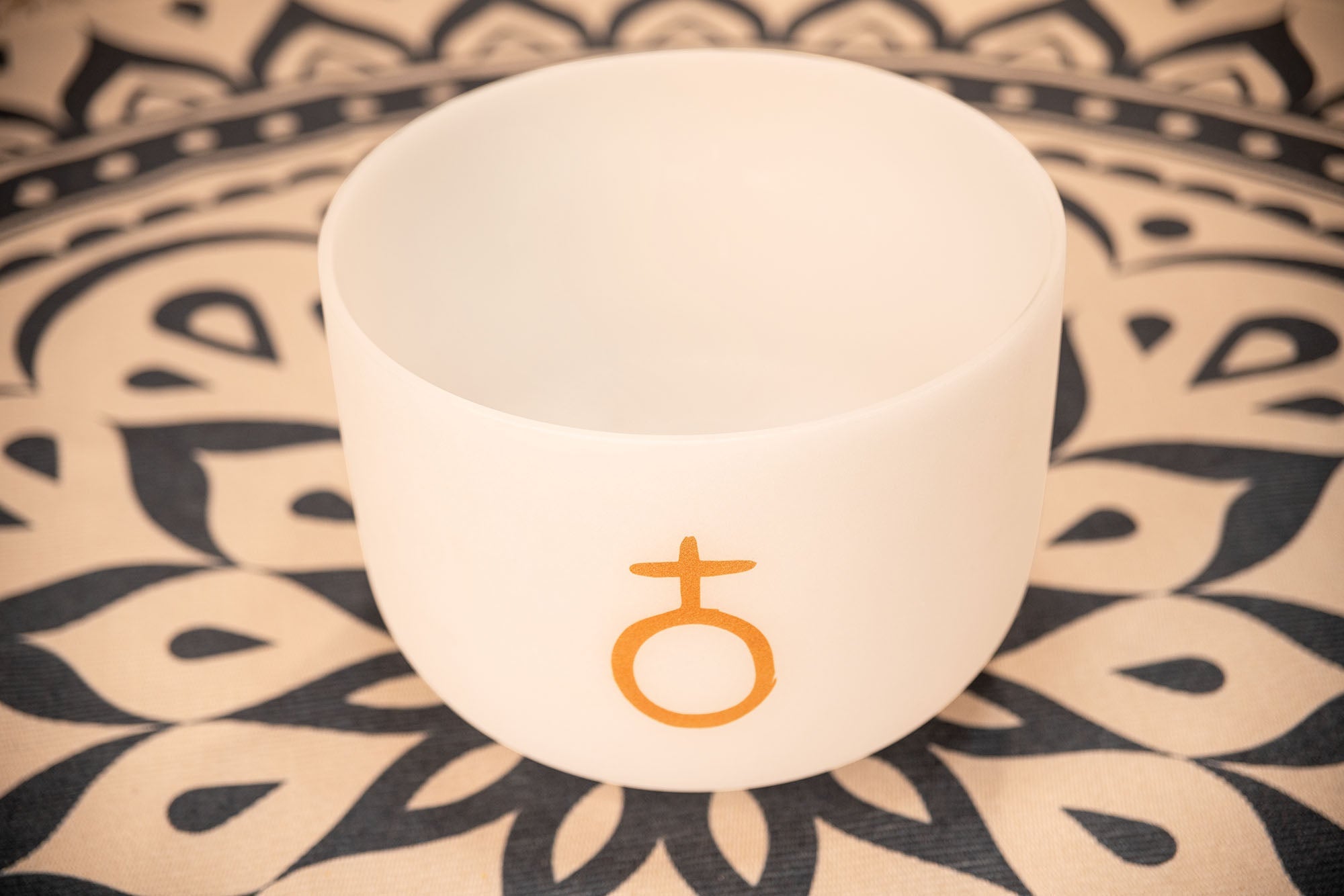 12" Planetary Tuned Crystal Singing Bowl, Earth Year / Om 136.10 Hz | | Wiccan Center