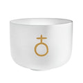 12" Planetary Tuned Crystal Singing Bowl, Earth Year / Om 136.10 Hz | | Wiccan Center