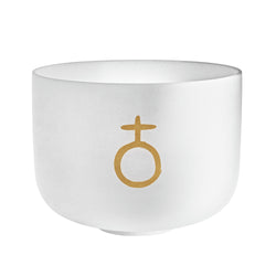 12" Planetary Tuned Crystal Singing Bowl, Earth Year / Om 136.10 Hz | | Wiccan Center