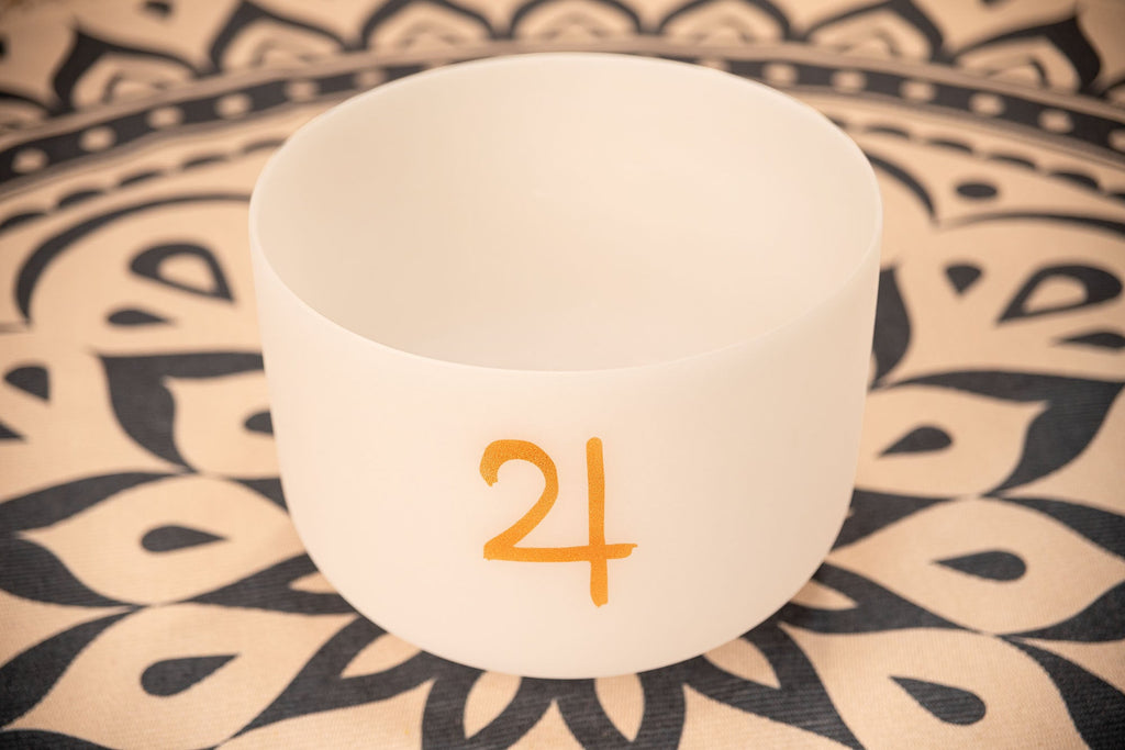 12" Planetary Tuned Crystal Singing Bowl, Jupiter 183.58 Hz | | Wiccan Center