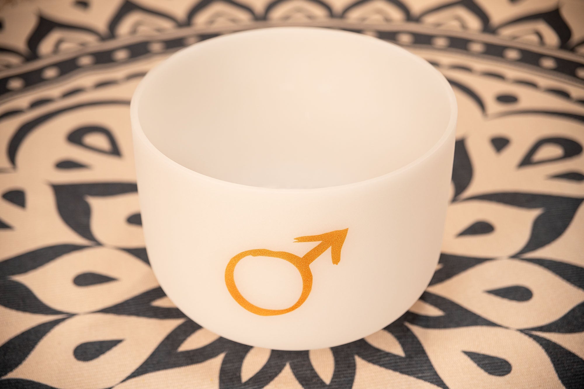 12" Planetary Tuned Crystal Singing Bowl, Mars 144.72 Hz | | Wiccan Center