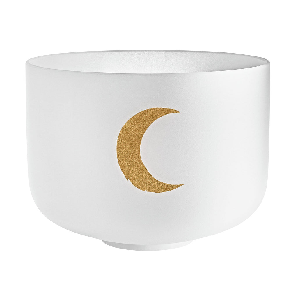 12" Planetary Tuned Crystal Singing Bowl, Synodic Moon 210.42 Hz | | Wiccan Center