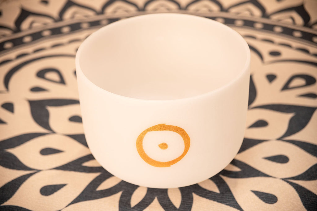 12" Planetary Tuned Crystal Singing Bowl, Sun 126.22 Hz | | Wiccan Center