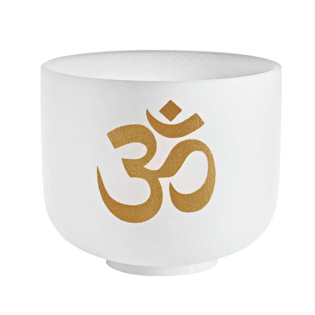 8" Planetary Tuned Crystal Singing Bowl, OM | | Wiccan Center