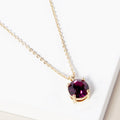 Febrary - Birthstone Pendant Necklace | Jewelry | Wiccan Center